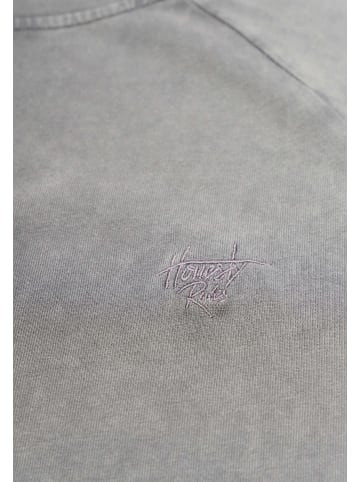 HONESTY RULES Shirt " Heavy Raglan Oversized " in faded-grey