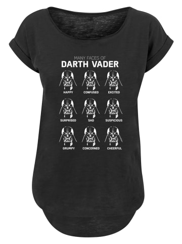 F4NT4STIC Long Cut T-Shirt Star Wars The Many s Of Darth Vader in schwarz