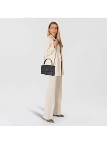 Guess Eco Erica Schultertasche 24 cm in coal logo