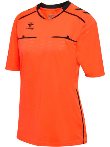 Hummel T-Shirt Hmlreferee Damen in NEON ORANGE