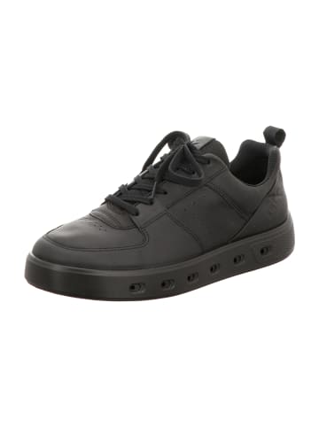 Ecco Sportliche Schnürschuhe in Schwarz