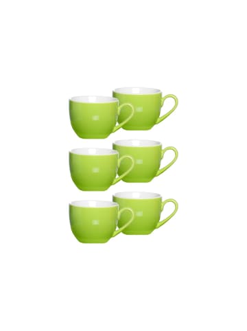 Ritzenhoff & Breker 6er Set Espressotassen Doppio in – 80 ml in Grün