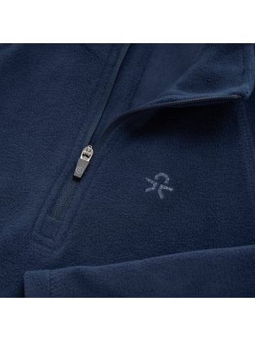 Color Kids Strickfleece-Pullover COFleece in Blau