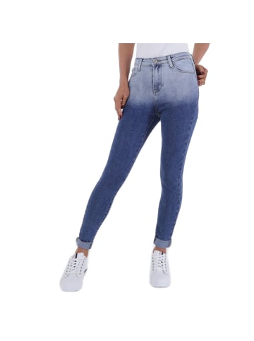 Ital-Design Jeans in Blau