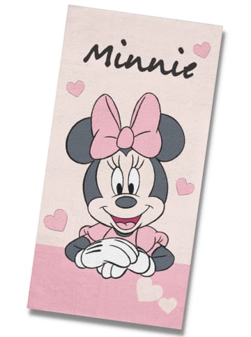 Disney Kinder Badetuch / Strandtuch "Minnie Mouse" in Rosa