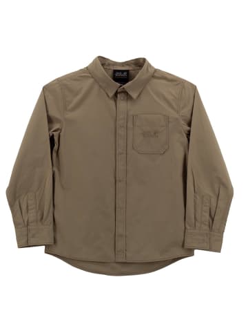 Jack Wolfskin Shirt Lakeside Moskito in Braun