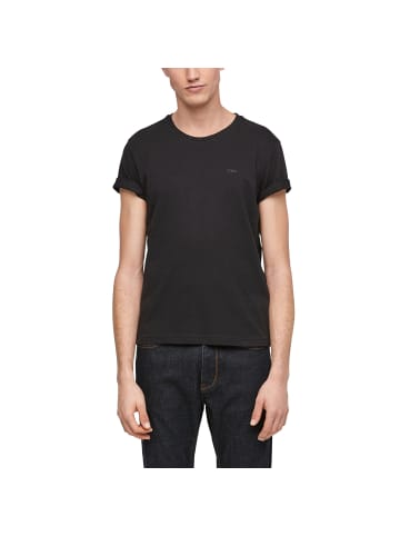 s.Oliver T-Shirt 4er Pack in Schwarz