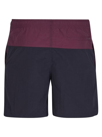 Urban Classics Beachwear - Bottoms in cherry/black