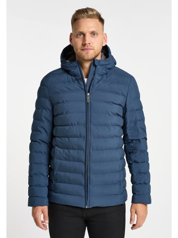 MO Herren Wattierte Winterjacke in Marine
