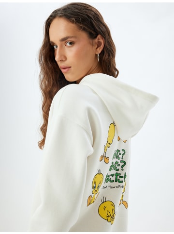 KOTON Sweatshirt in Ekru