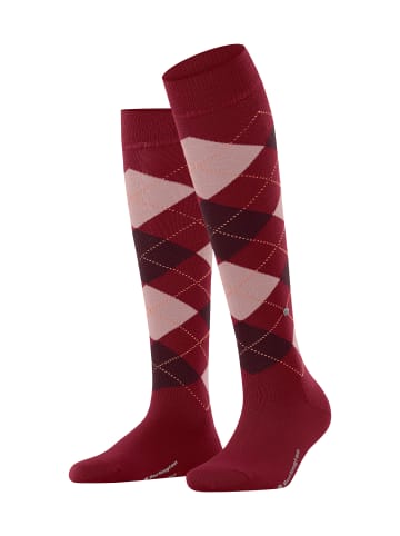 Burlington Marylebone Kniestrumpf in Cranberry
