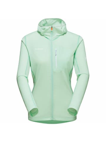 Mammut Midlayer Aenergy Light mit Kapuze in Hellgrün