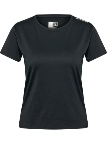 Hummel Sportshirt in Schwarz