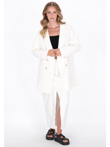 DreiMaster Women Coat in offwhite