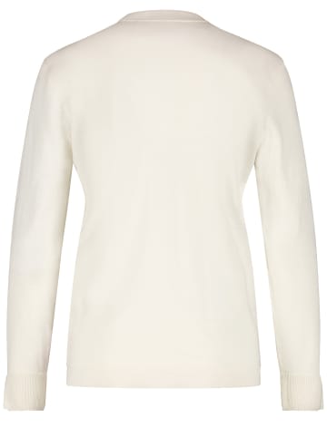 Gerry Weber Jacke Strick in Whisper White