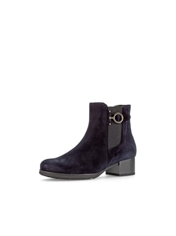 Gabor Fashion Chelsea Boots in blau