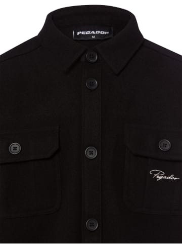 PEGADOR Hemd Almora in schwarz