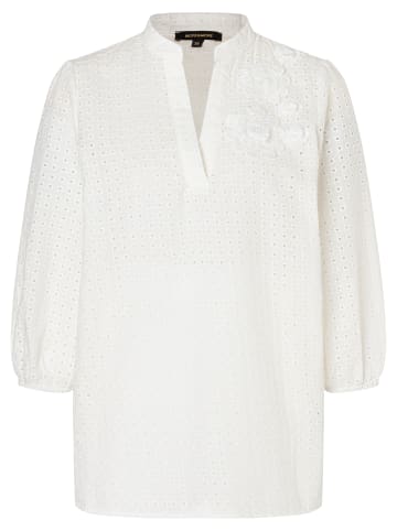 More & More Tunika Lochspitze in off white