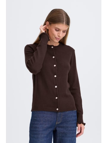 Oxmo Strickjacke OXNera in braun