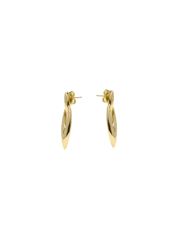 Luxenter Ohrringe mit 18-karätigem Gelbgold-Finish – Shaoro