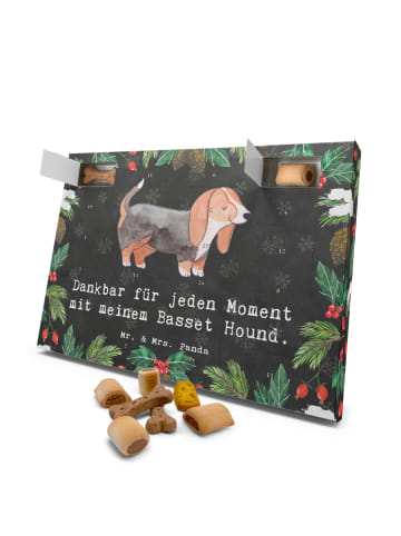 Mr. & Mrs. Panda Adventskalender Hund Basset Hound Moment mit Sp... in Kreidetafel