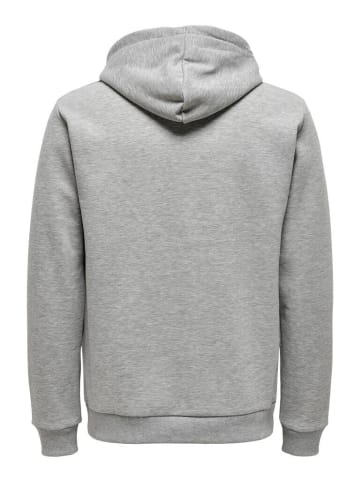 Only&Sons Sweatshirt in Light Grey Melange