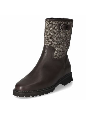 Brunate Schlupfstiefel in schwarz