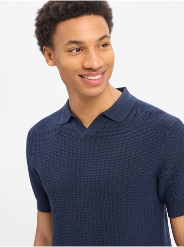 JOOP! Strickshirt Baroon in marine - 0001