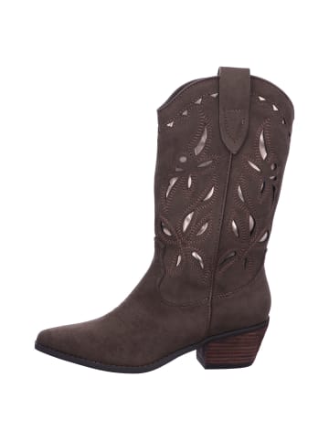 La Strada Damen Stiefel/Boots ungefüttert in Grün