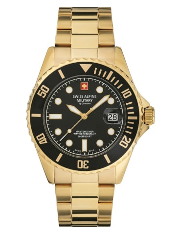 Swiss Alpine Military by Grovana Analoguhr für Herren in uni