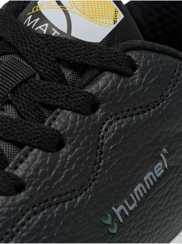 Hummel Sneaker Low Match Point in BLACK/JUNGLE GREEN