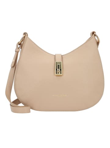 Lancaster Foulonne Milano Schultertasche Leder 28 cm in beige fonce