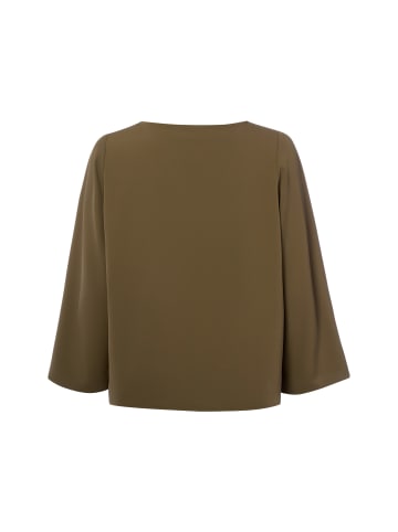 Blusenshirt in oliv