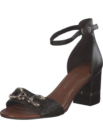 Marco Tozzi Plateau-Sandaletten in MOCCA COMB