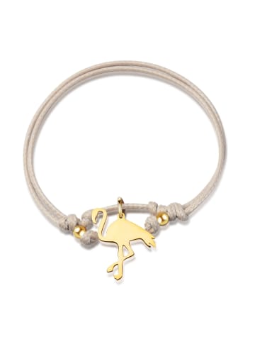 Ailoria FLAMANT armband beige/silber in gold