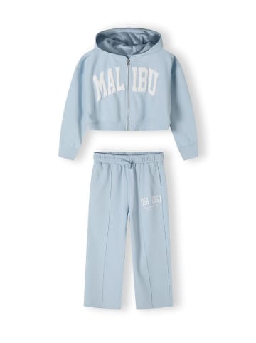 Minoti 2tlg. Set: Jogginganzug 22fleece63 in blau