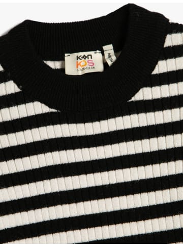 KOTON Sweater in Schwarz Gestreift