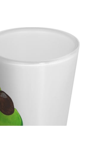 Mr. & Mrs. Panda Schnapsglas Avocado Schwangerschaft ohne Spruch in Transparent