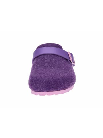 Lico Clog "Clog Kids Warm" in Lila
