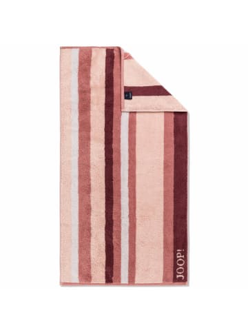 Cawö Handtuch Vibe Streifen 1698 22 in Puder Rosa