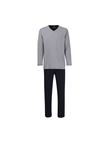 Tom Tailor Pyjama Nevada in blau-dunkel-Ringel