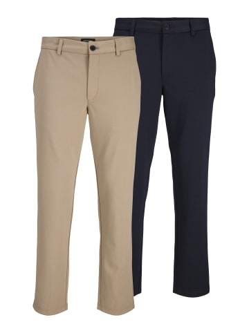 Jack & Jones 2er-Pack Klassische Hosen in Navy Blazer