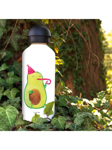 Mr. & Mrs. Panda Trinkflasche Avocado Feier ohne Spruch in Weiß