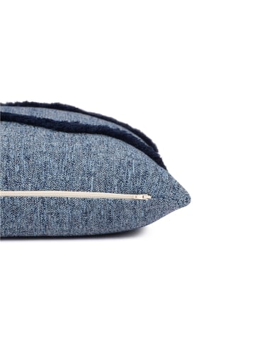 Tom Tailor TT Zierkissenhülle Structured Zag 1 in Jeans