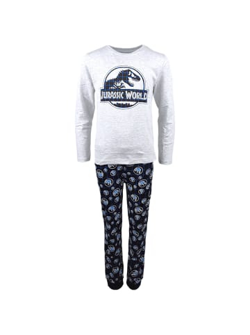 Jurassic World Schlafanzug Jurassic World in Grau