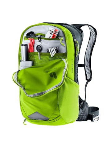 Deuter Fahrradrucksack Race Air 14+3  in Grün
