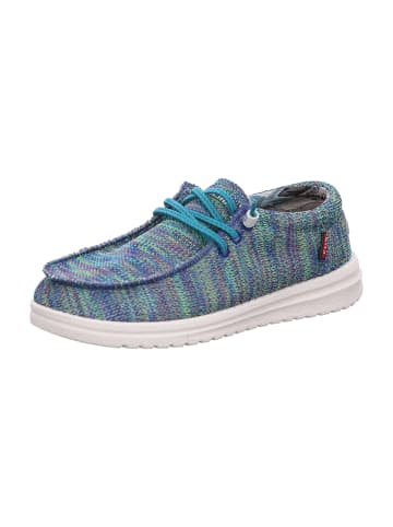 Fusion Mokassins Schnürschuhe in Blau