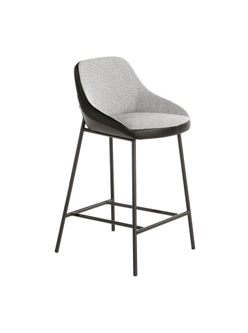 Angel Cerdá Hocker 4100 in Schwarz/Grau – (B)51 x (H)90 x (T)50 cm