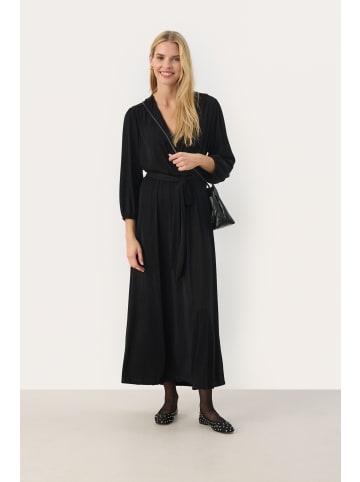 PART TWO Jerseykleid ThennaPW Feminine Form in Black