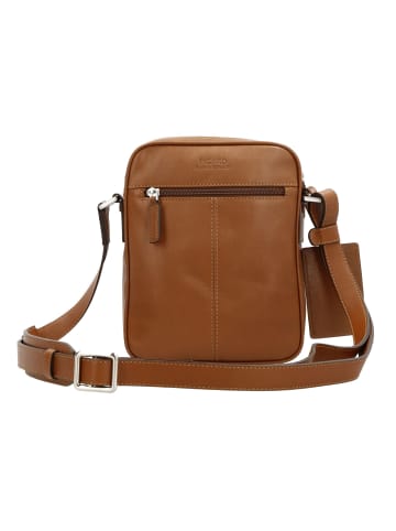 PICARD Authentic Umhängetasche Leder 19 cm in cognac